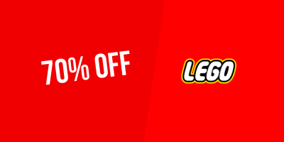 Sale items! Up to 70% OFF at Lego