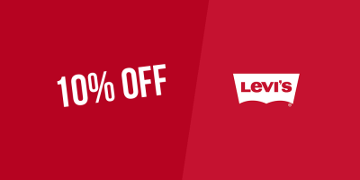 Subscribe to the newsletter and get 10% OFF at Levi’s