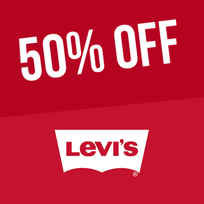 Levi's promo code → 50% OFF discount January