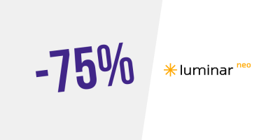 Exclusive! Up to 75% off + £10 extra on Luminar Neo