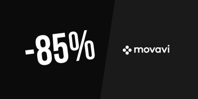 Black Friday ! Up to 85% discount at Movavi