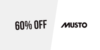 Up to 60% discount on outlet + 15% OFF all orders at Musto
