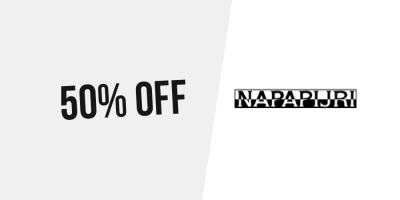 Outlet! Up to 50% OFF on more than 300 items at Napapijri
