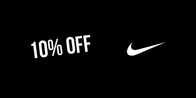 10% OFF for students at Nike