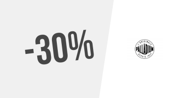 30% discount on everything at Palladium