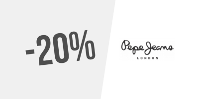 20% discount for students at Pepe Jeans