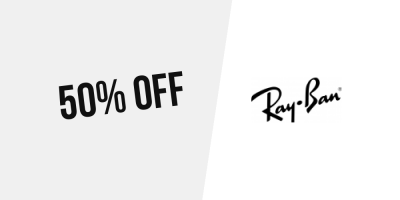 Promotions! Up to 50% OFF selected sunglasses at Ray-Ban