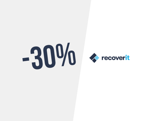 Flash sale ! 30% discount on everything at Recoverit