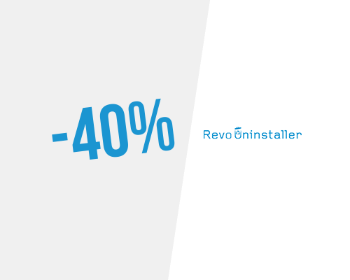 Flash sale ! 40% discount on Revo Uninstaller Pro 4