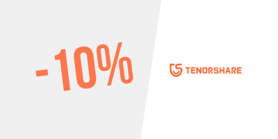 10% discount on everything at Tenorshare