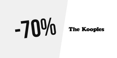Outlet ! Up to 70% discount at The Kooples