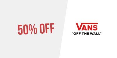 Summer sale! Up to 50% OFF on more than 600 items at Vans