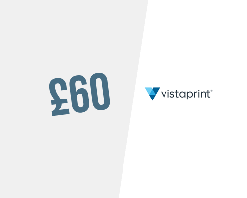 £60 discount at Vistaprint