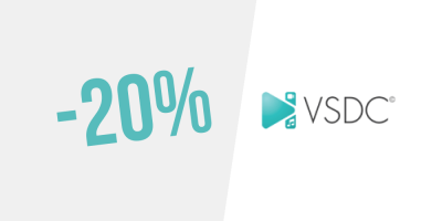 20% discount on VSDC Video Editor Pro