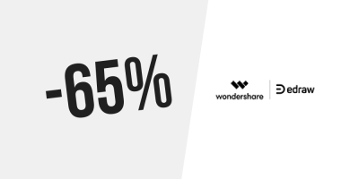 Black Friday ! Up to 65% discount + 10% extra at Wondershare Edraw