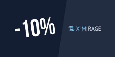 Exclusive ! 10% discount on X-Mirage