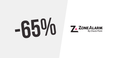 Up to 65% discount on ZoneAlarm Pro Firewall